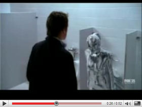 Shirley Manson plays urinal in Terminator show